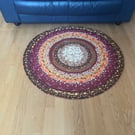 Handmade Jelly Roll Rug