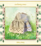 Gingham Dress with Lace Hem for Baby Daisy 
