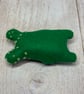 Felt Art Doll Floral Frog Pink - Image 8