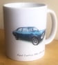 Ford Cortina Mk3 1971 - 11oz Ceramic Mug  - Image 2