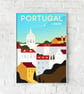 Lilsbon travel poster, Lisbon retro city print, Portugal travel poster, gift - Image 5