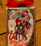 Unique retro glass Christmas decoration  - Image 1