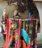 Tropical Parrots Shirt Dress or Summer Jacket in bright colours - Image 5