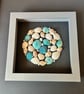 Black Circular Framed Picture - Image 1