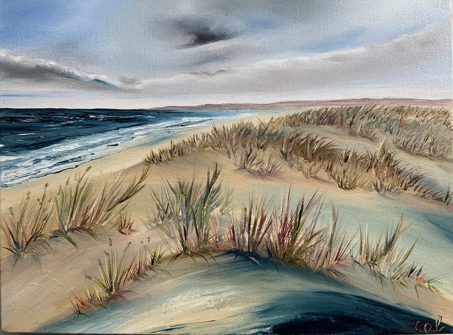 Original oil painting, seascape painting, coastal painting, painting on canvas 