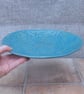 Serving dish platter tray plate in textured terracotta pottery ceramic  - Image 3