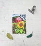 Red Barn Miniature Original ACEO painting - One of a kind