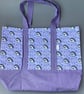 Happy Quills shopping bag. Reusable tote bag. Pet lover bag. - Image 4