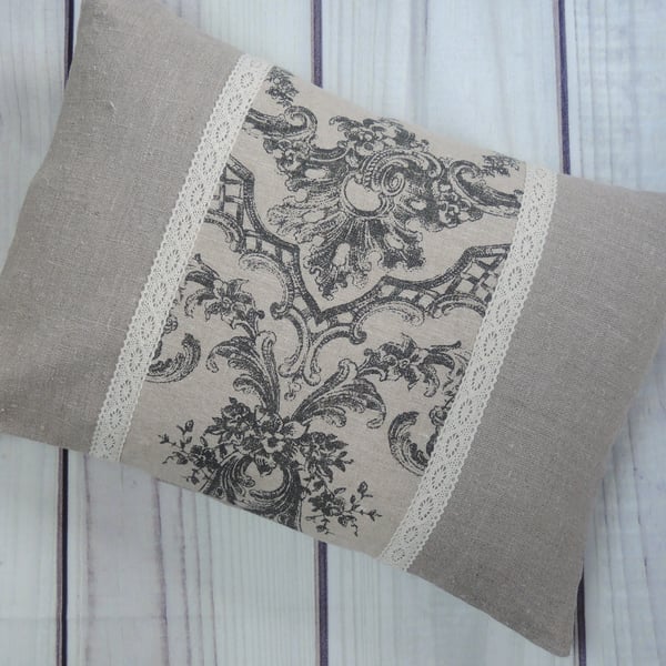 Linen & Toile Cushion