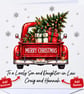 Merry Christmas card for Couple, Mum, Dad, Brother, Son, Friend, Boyfriend - Image 2