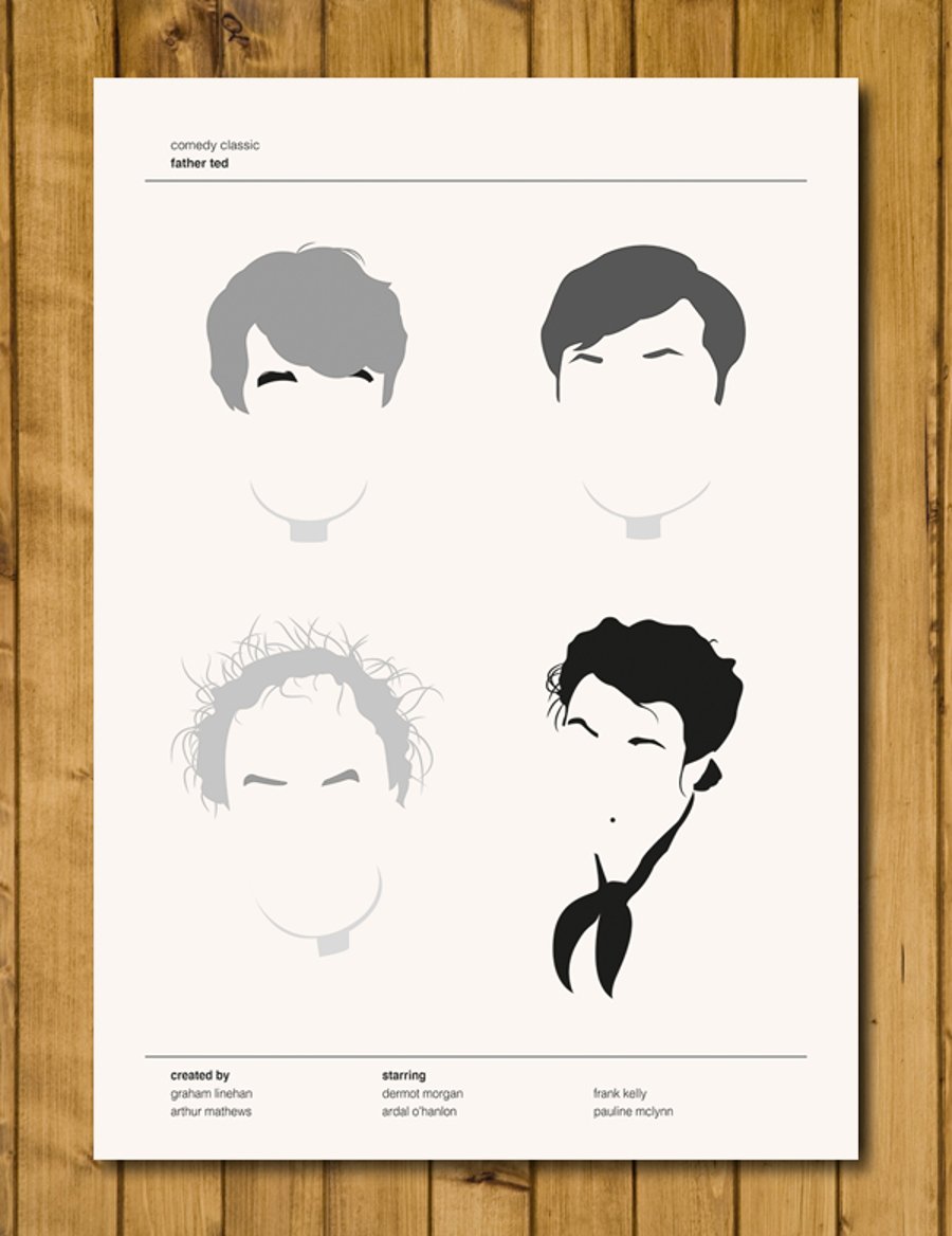 Father Ted - Comedy Classics Poster - Various Sizes
