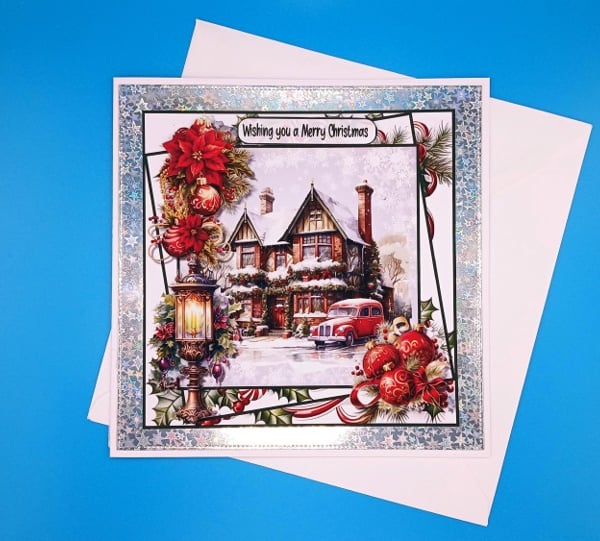 Christmas Card, Large, Husband, Father, Son, Grandson, Grandfather