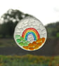 Rainbow beach glass sun catcher - Image 3