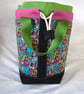 Large Cotton Canvas Drawstring Project Bag Zombies - Image 2