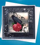 Gothic Birthday Card, Large, Decoupage  - Image 1