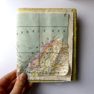 Map Fabric Book - READY TO SHIP