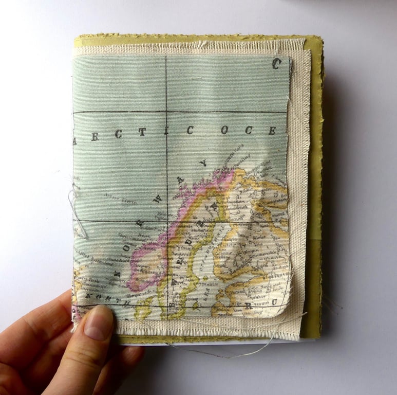 Map Fabric Book - READY TO SHIP
