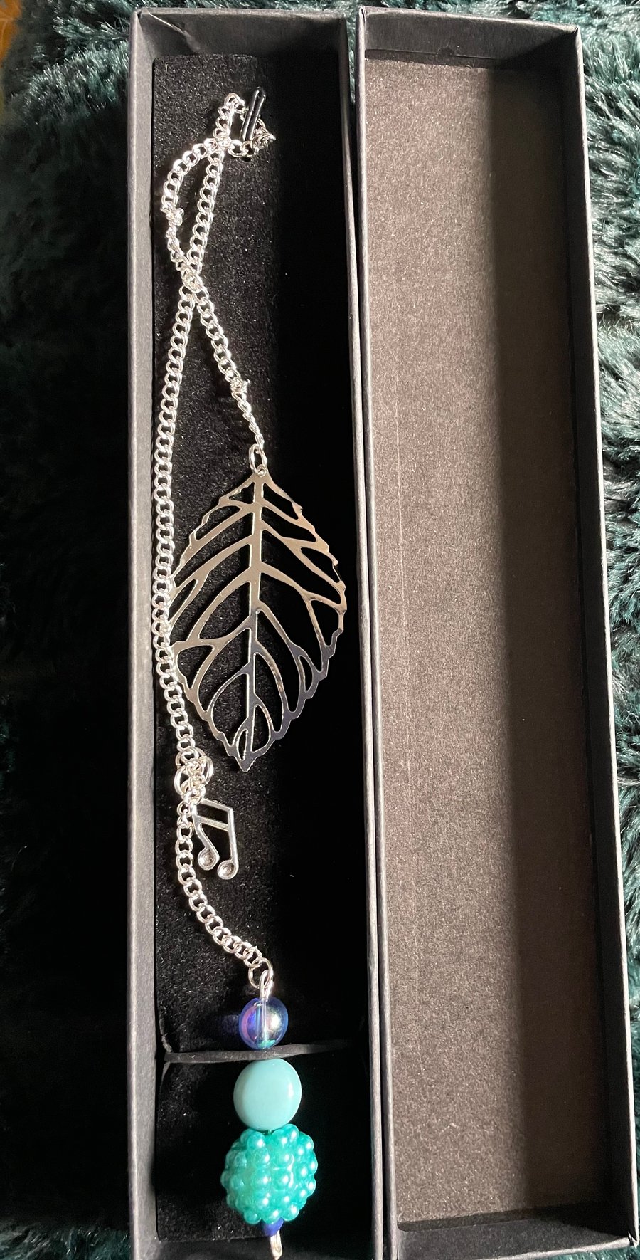 Silver Leaf Bookmark