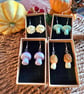 Oversized Fungi Earrings