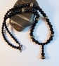 Black Onyx And Pyrite Necklace - Handmade In Devon, Free UK Delivery. - Image 2