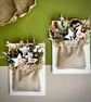 Luxury diorama gold Christmas card boxed keepsake reindeer winter holiday wishes - Image 3