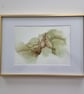 (51) Abstract Alcohol Inks, "Moss and Midas" - Image 1