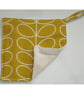 Pot Holder Potholder Grab Mat Kitchen Cookware Pad Mustard Yellow Stem Leaves - Image 2