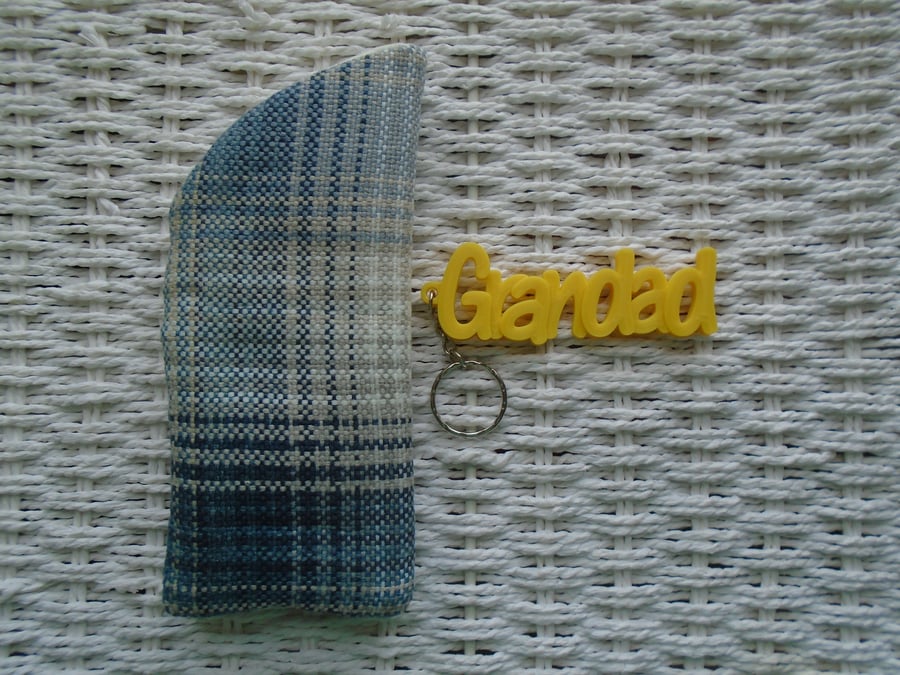 Glasses Case & Grandad Keyring Gift Set 