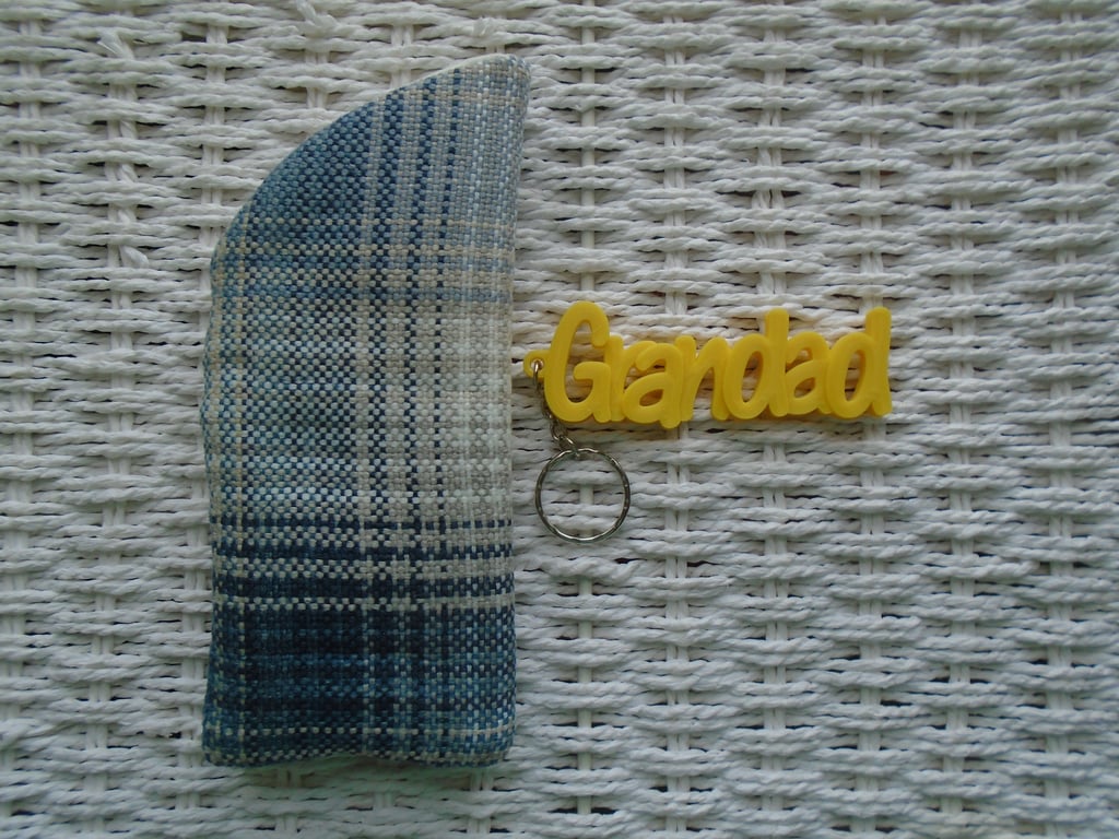 Glasses Case & Grandad Keyring Gift Set 