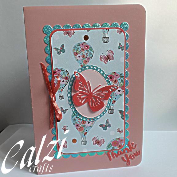 Butterfly Thank You Card