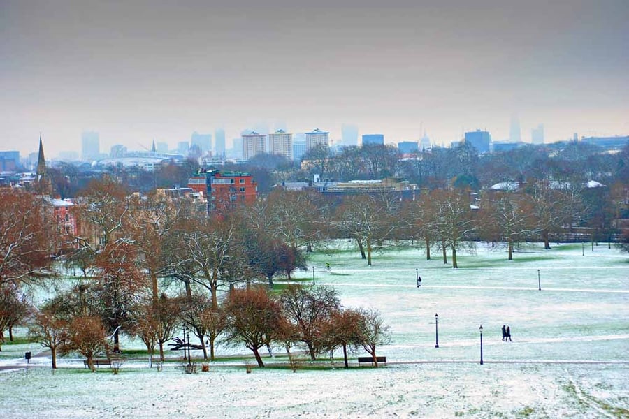 Primrose Hill Camden London Cityscape UK Photograph Print