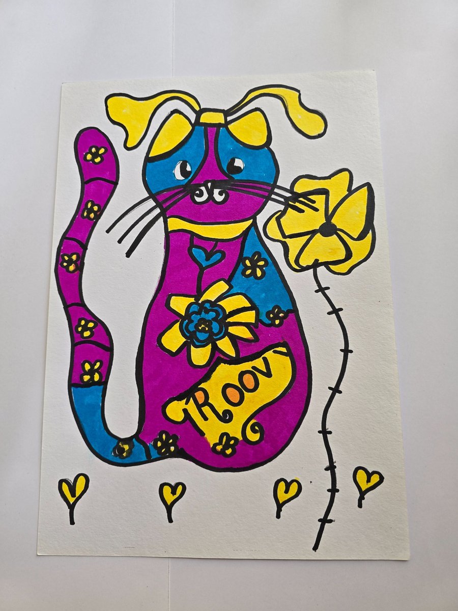 Fairy Cat Drawing 