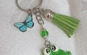Key rings, Key chains, Bag charms