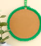 Christmas Decoration Ornament: Embroidered Hoop 14cm (5.5") Be Naughty - Image 4