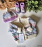 Designer Pure Merino Wool Hand Knitted Baby Cardigan Gift Set Size 3-6 months  - Image 5