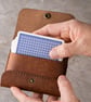 Handmade Leather Playing Card Case