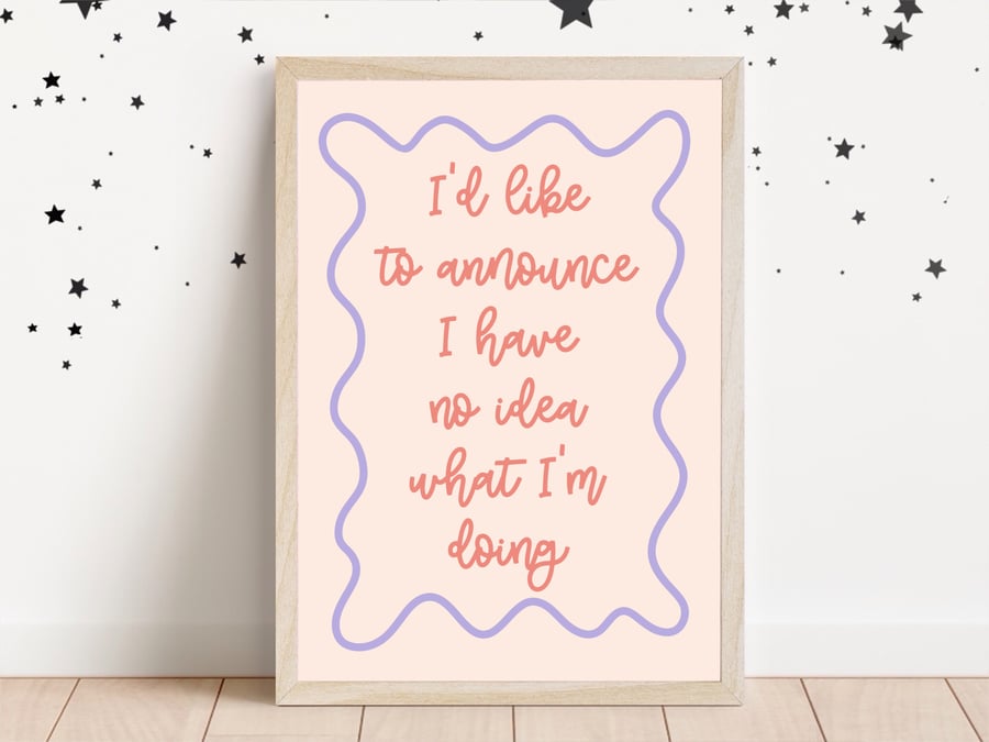 Funny Wall Art Quotes, Funny Life Quotes, Fun Home Decor Prints.