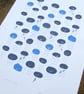 Pouring it Down - Raincloud Screenprint - Image 1