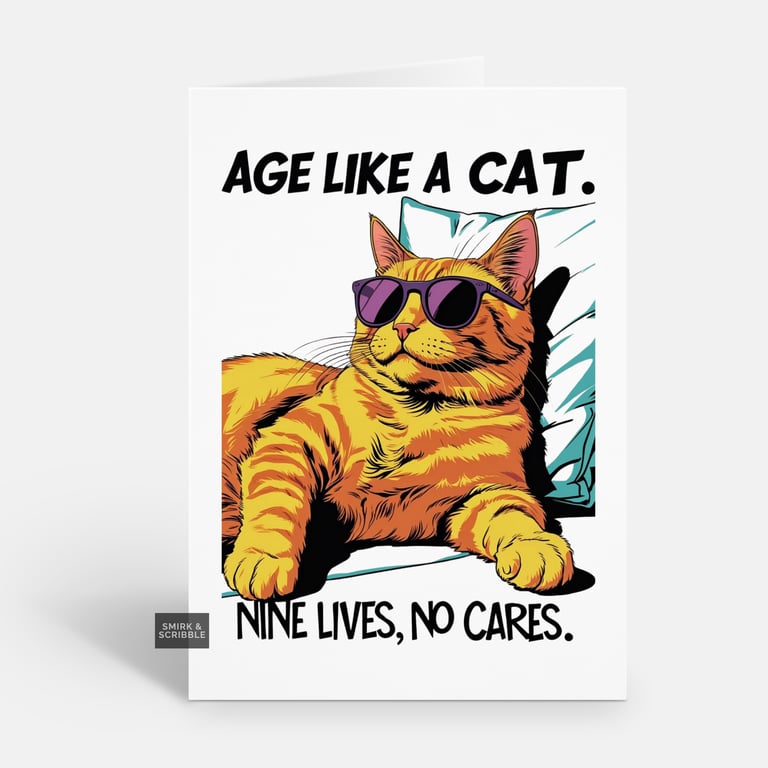 Unique Funny Birthday Card For Him Or Her 