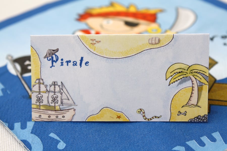 Pirate Place Cards