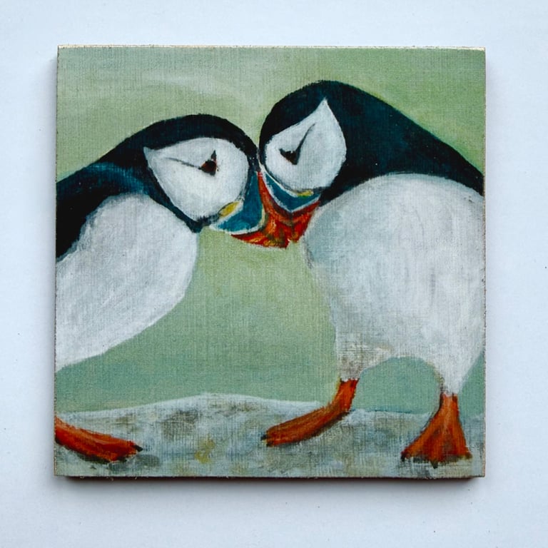 Puffin Magnet, Claire Kirkpatrick 