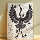 Egret Art Print