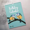 Bird Lover's Birthday Calendar