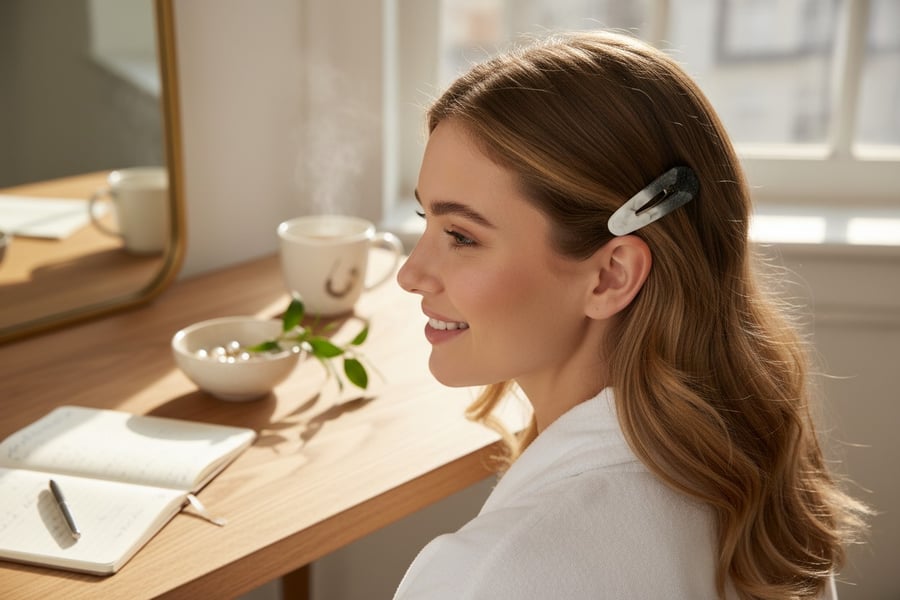 handcrafted hair clips