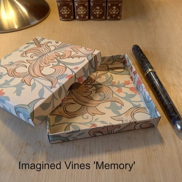 A handmade, ultra-thin gift box - Imagined Vines 'Memory'