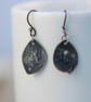 Sterling Silver Honesty Seed Pod Earrings - Image 1
