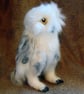 Snowy Owl, Model of an Owl, Needle Felted Owl, Felt Owl Ornament, Cute Owl - Image 8