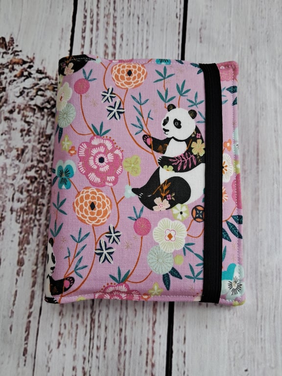 Pink panda passport holder and organiser
