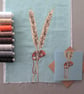 Printed Harvest Mouse greetings card, blank - Image 2