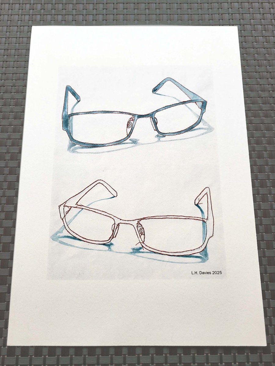 Mixed Media Art Print - 'Looking Good' Limited Edition